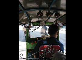 Bangkok Tuk-Tuk Ride 2004